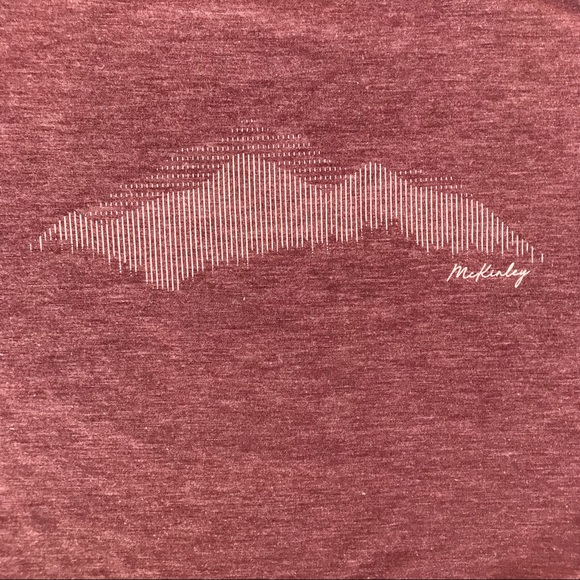 MCKINLEY Dry-Climate Tee in Heathered Rose - Picture 4 of 7